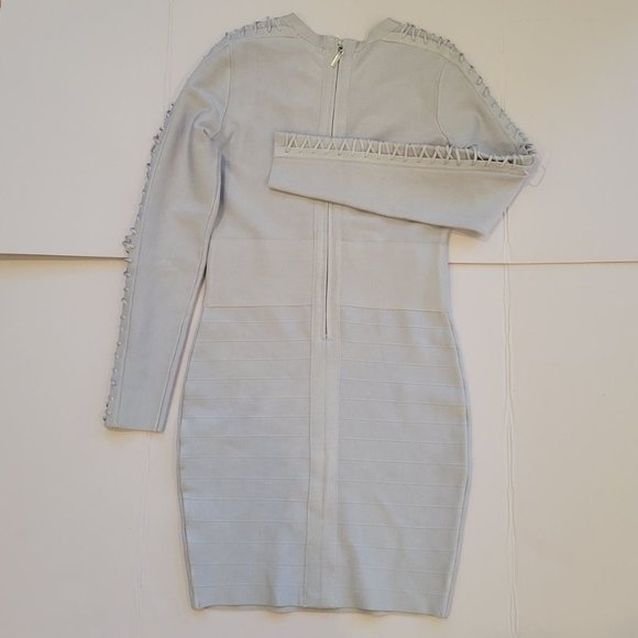 GUESS By Marciano Corset Detail Bandage Dress sz L - Picture 12 of 13